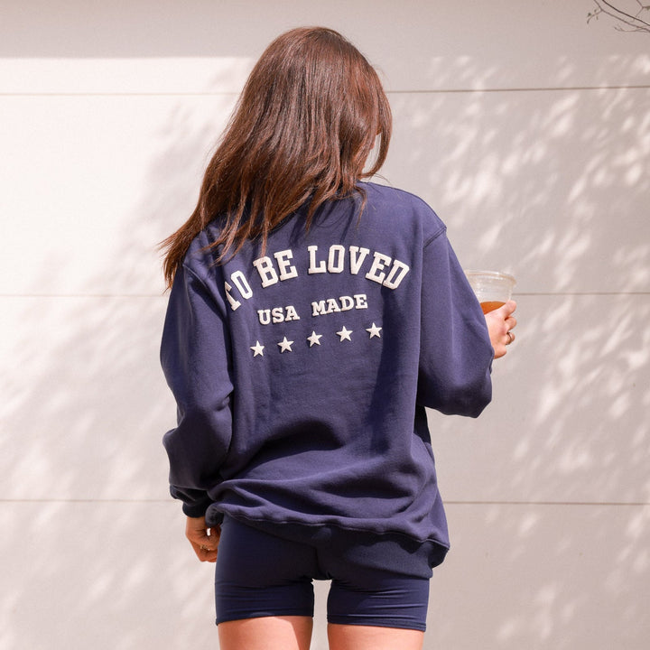 'To Be Loved' Printed Pullover Sweatshirt ♡ *Final Sale