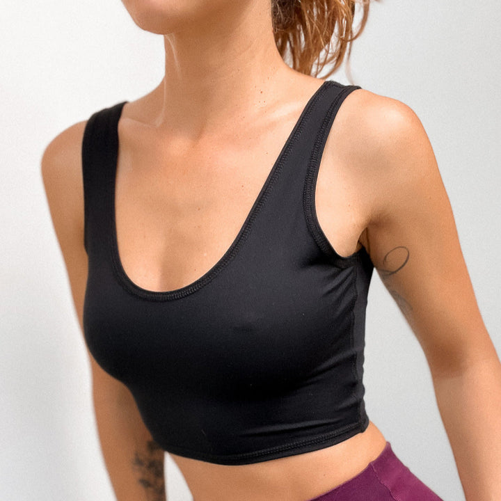 Solid Black 'Cozy' Lover Tank ♡