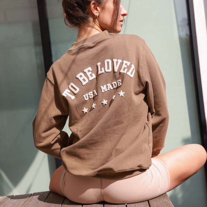 'To Be Loved' Printed Pullover Sweatshirt ♡ *Final Sale