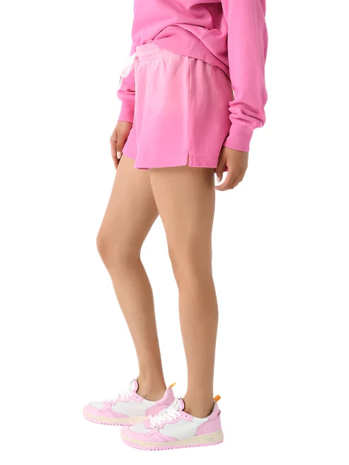 Z Supply Sun Kissed Shorts - Heartbreaker Pink - Side View