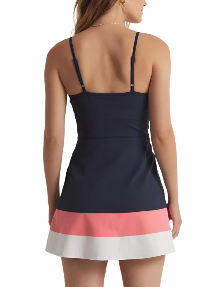 Z Supply On The Line Court Dress - Inca - Back View