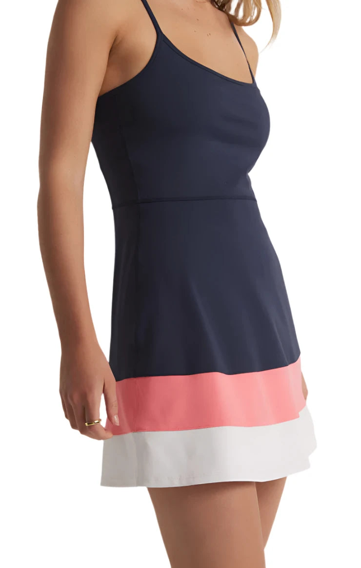 Z Supply On The Line Court Dress - Inca - Side View