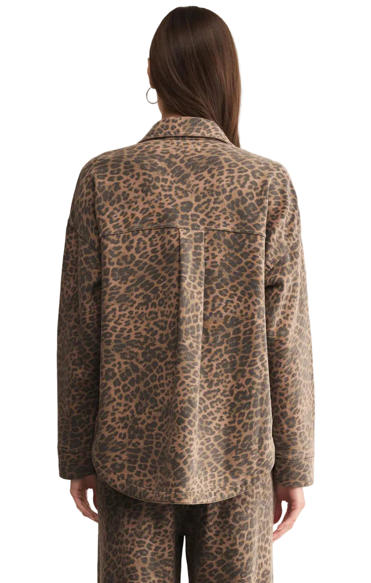 Z Supply All Day Leopard Jacket