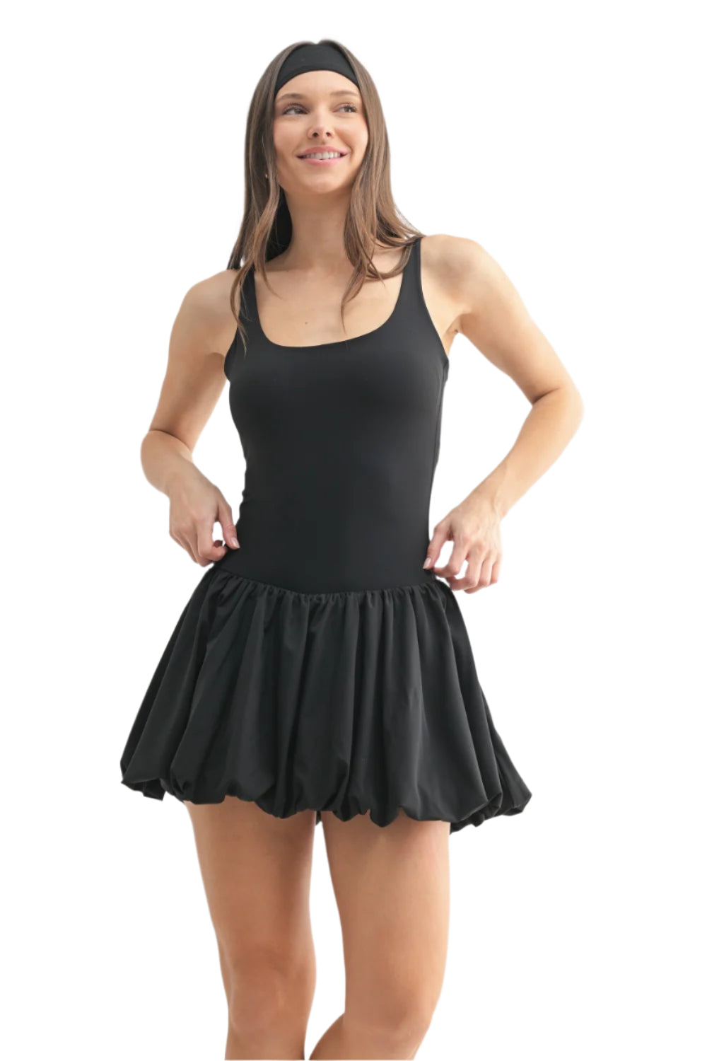 Mono B Luna Bubble Active Mini Dress AD7688