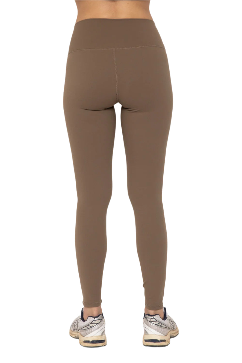 Mono B Manhattan Minimal High Waist Legging - Java - Bottom Back View