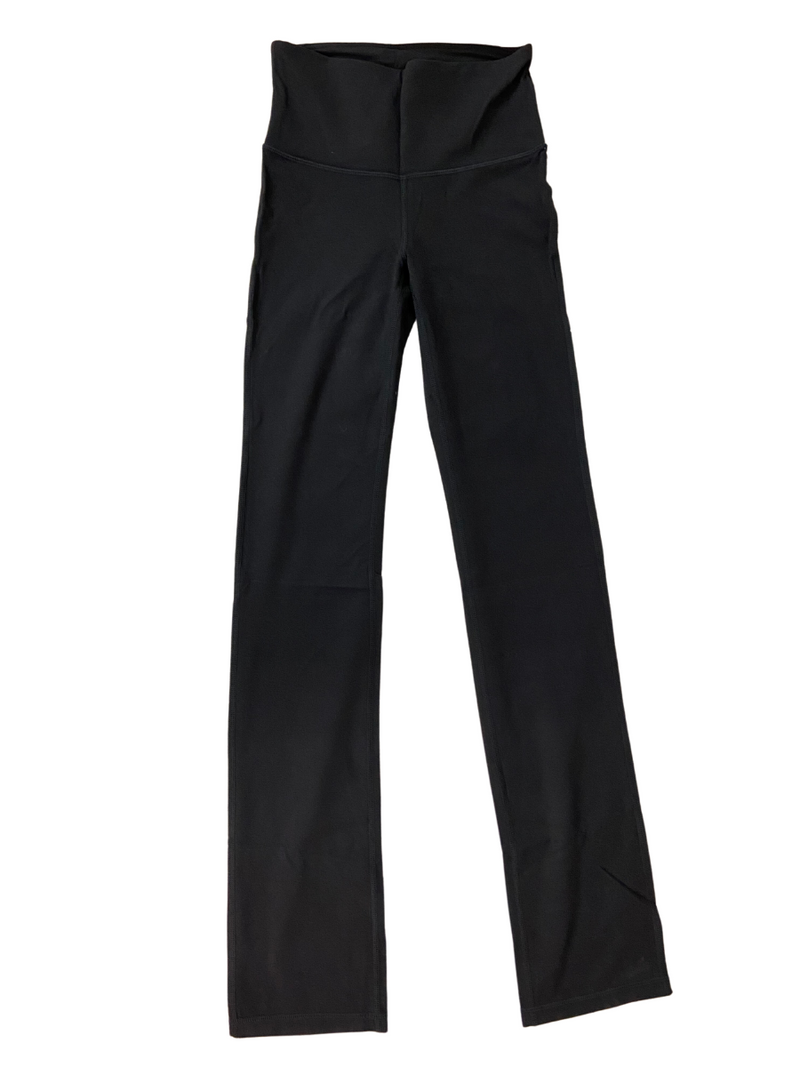 Mono B Straight Leg Rear Zip Pocket Pant Highrise APH8001 and Plus
