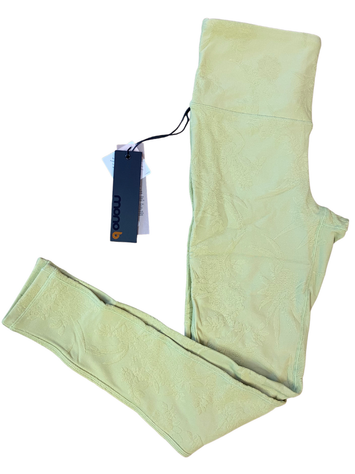 Mono B Jacquard Texture High-Waisted Leggings APH8066