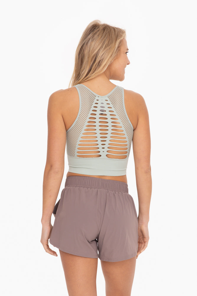 Mono B Laser Cut Sports Bra AT2249