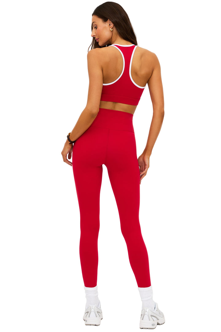 Beach Riot Violetta Legging - Peppermint - Back Full View