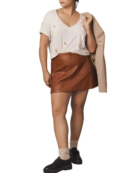 TLA V neck tee with Doggies