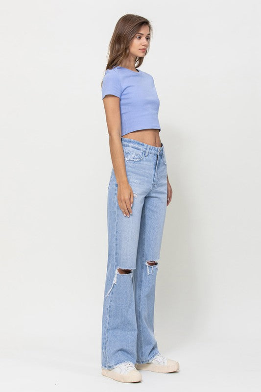 90's Vintage Flare Jeans by Flying Monkey
