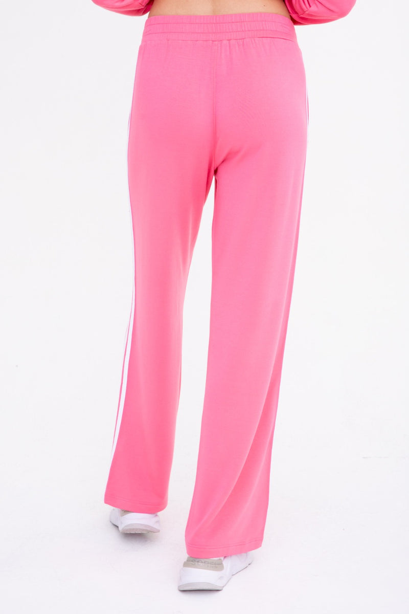 Mono B Side Stripe Wide Leg Lounge Pant KP11861