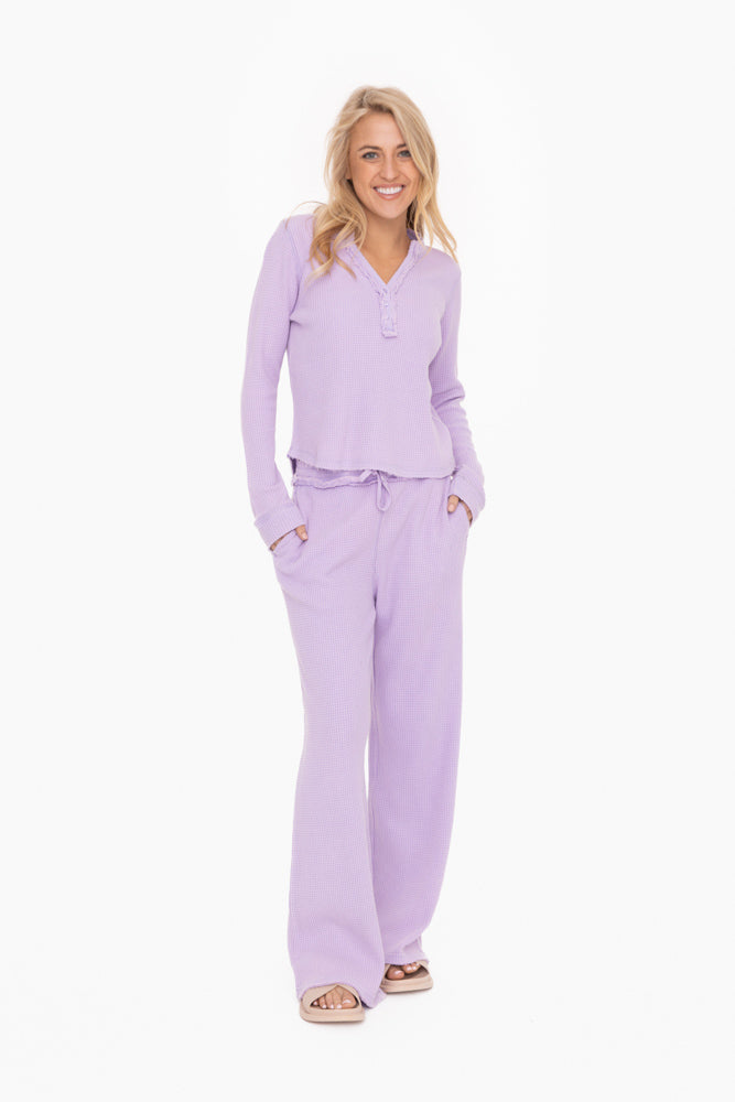 Mono B Distressed Mineral-Washed Pants KP11923