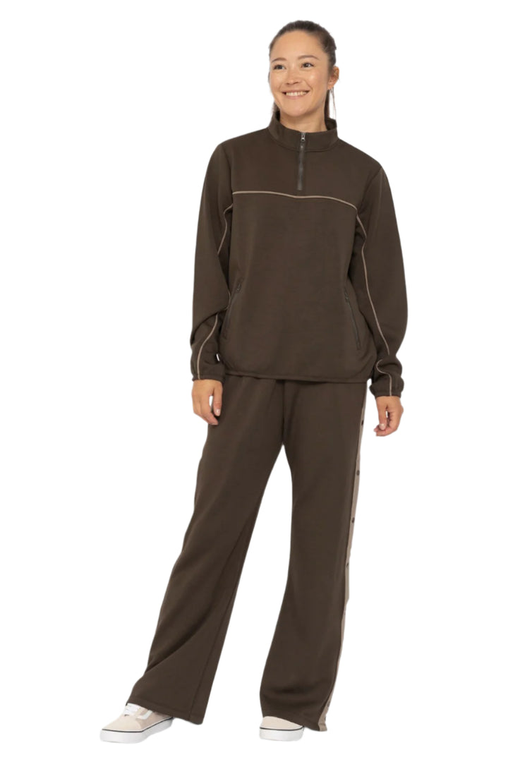 Dark Olive/Taupe - Front Full View