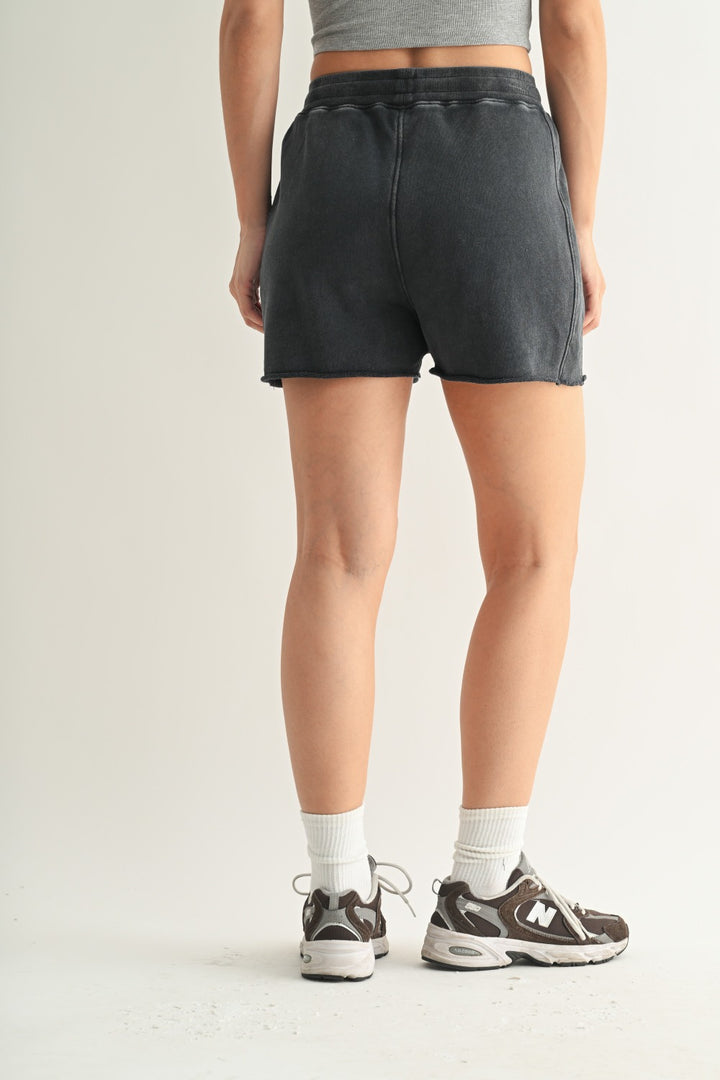 Mono B Mineral Washed LUXE  Shorts KP5320