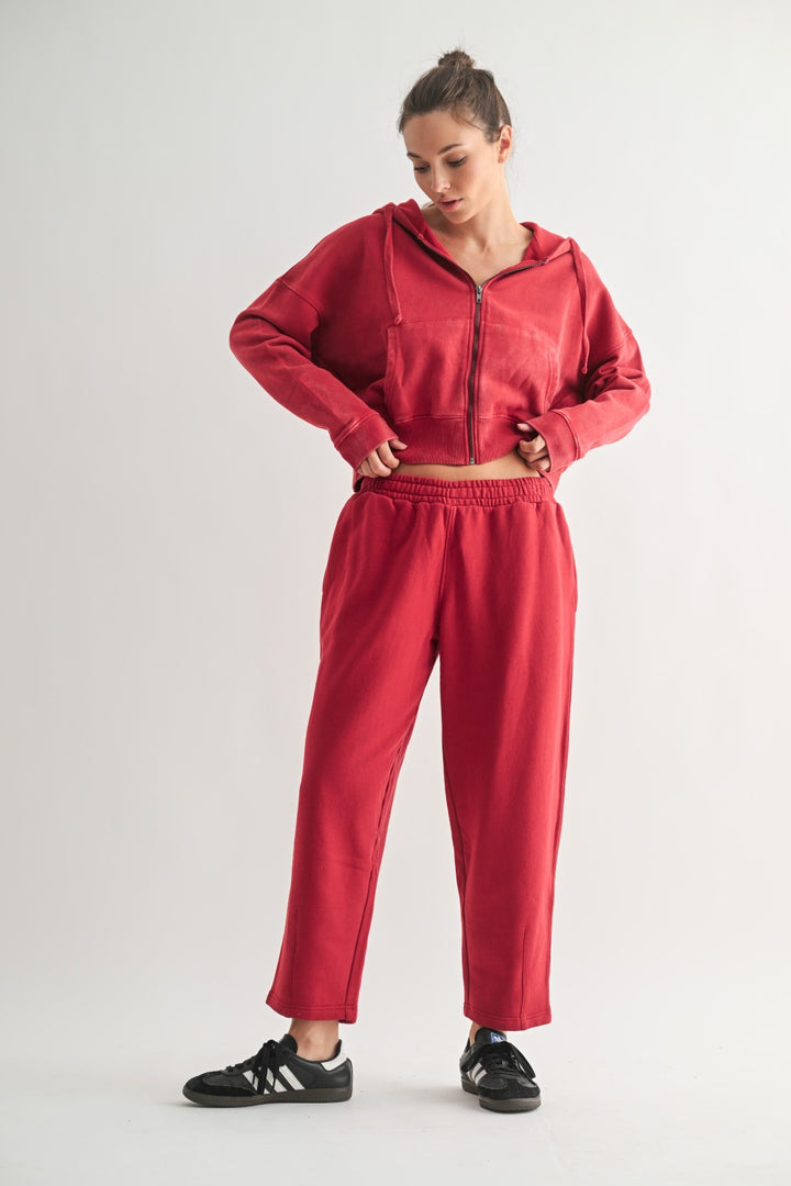 Mono B Malibu Air Cotton Fleece Lounge Pants KP5526