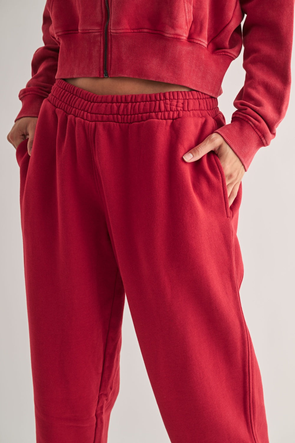 Mono B Malibu Air Cotton Fleece Lounge Pants KP5526