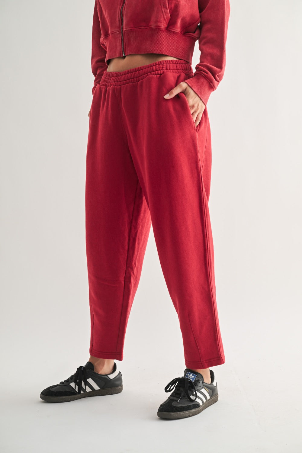 Mono B Malibu Air Cotton Fleece Lounge Pants KP5526
