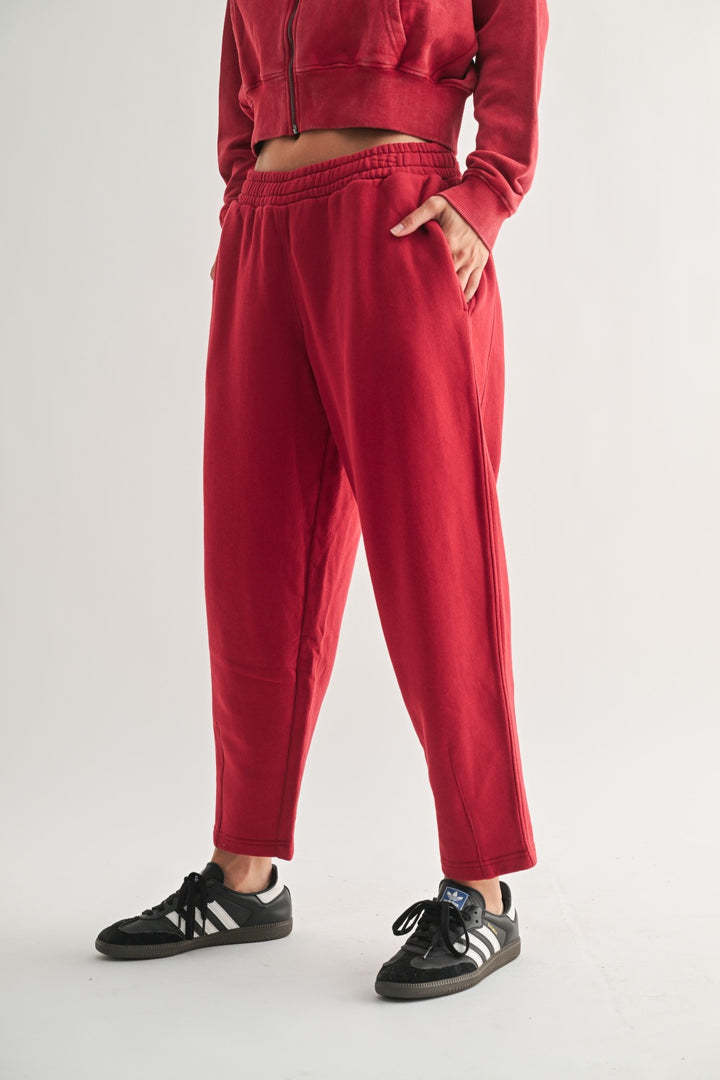 Mono B Malibu Air Cotton Fleece Lounge Pants KP5526
