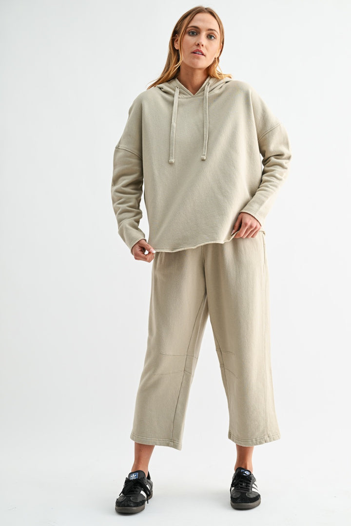 Mono B Malibu Air Cotton Barrel Lounge Pants KP5555