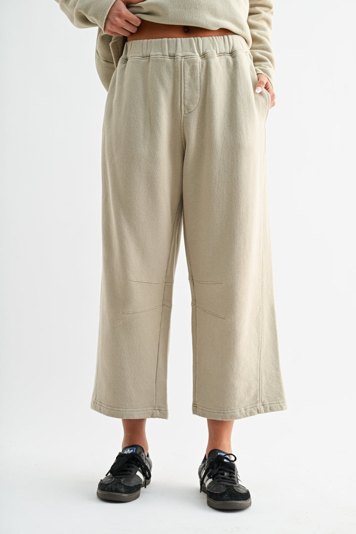 Mono B Malibu Air Cotton Barrel Lounge Pants KP5555
