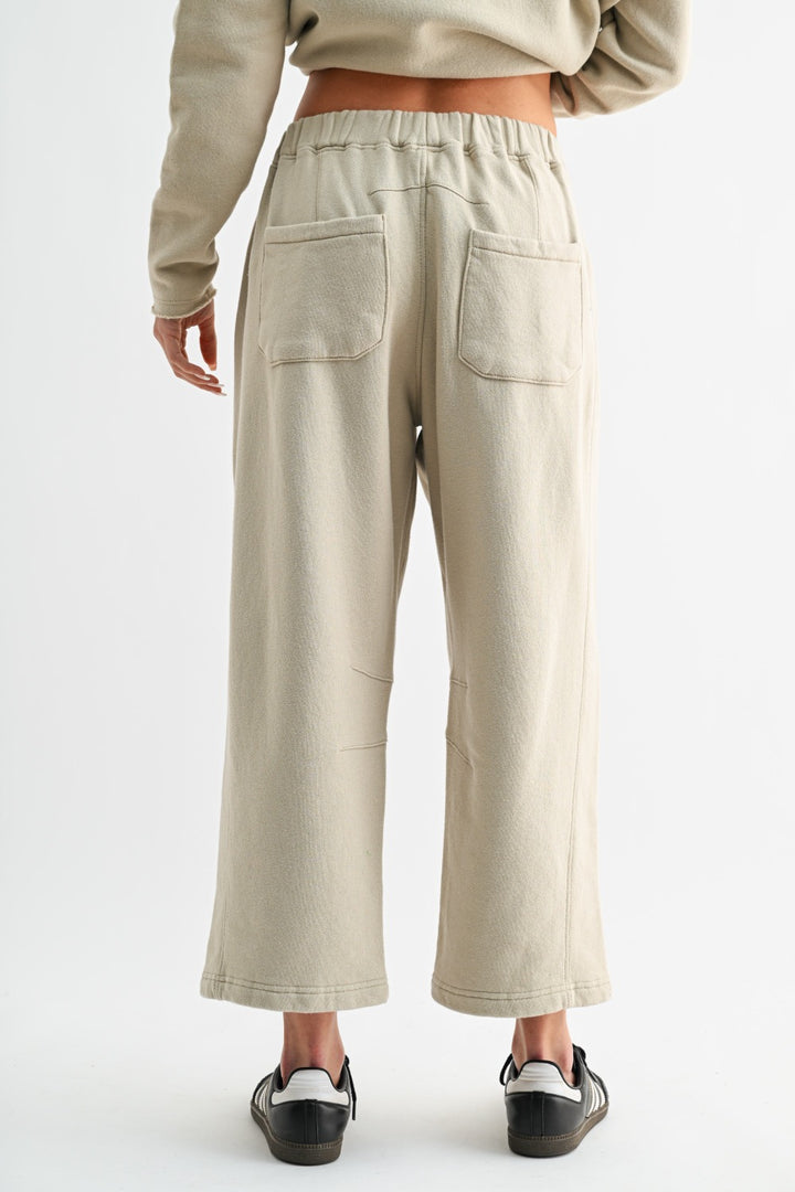 Mono B Malibu Air Cotton Barrel Lounge Pants KP5555
