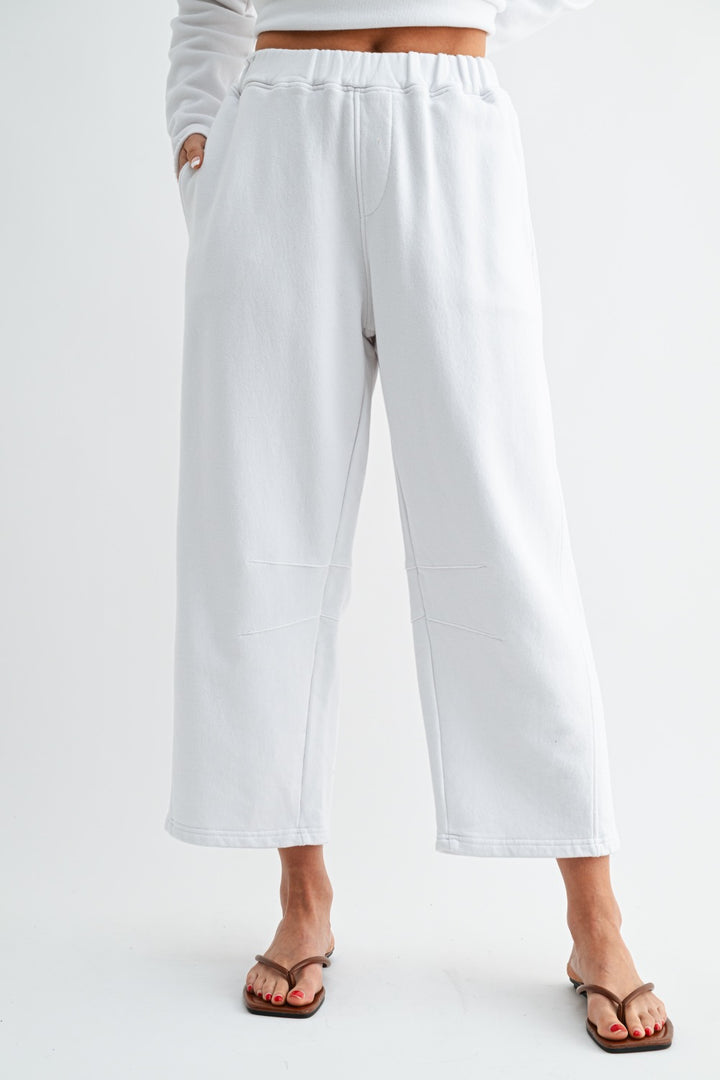 Mono B Malibu Air Cotton Barrel Lounge Pants KP5555