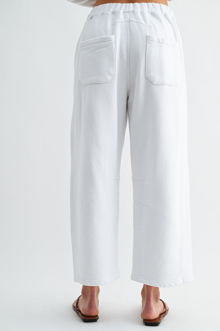 Mono B Malibu Air Cotton Barrel Lounge Pants KP5555
