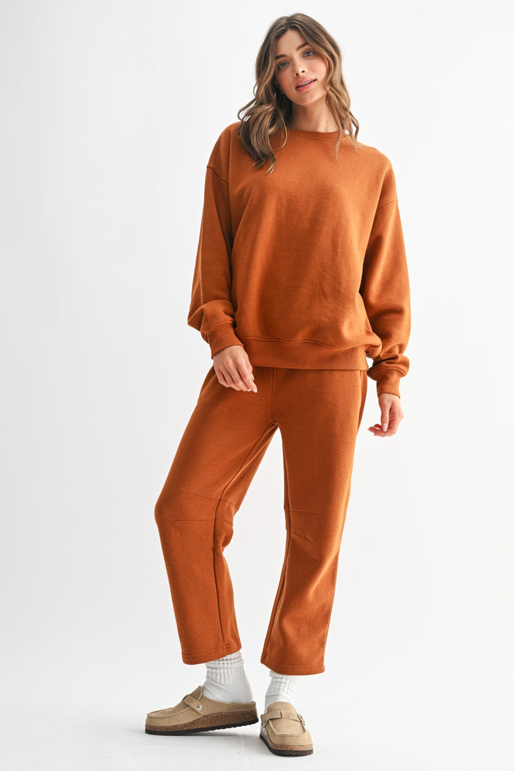 Mono B Off Duty Straight Leg Lounge Pant