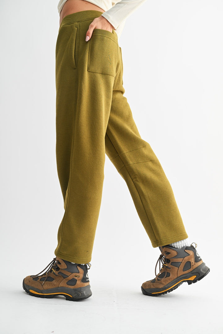Mono B Off Duty Straight Leg Lounge Pant