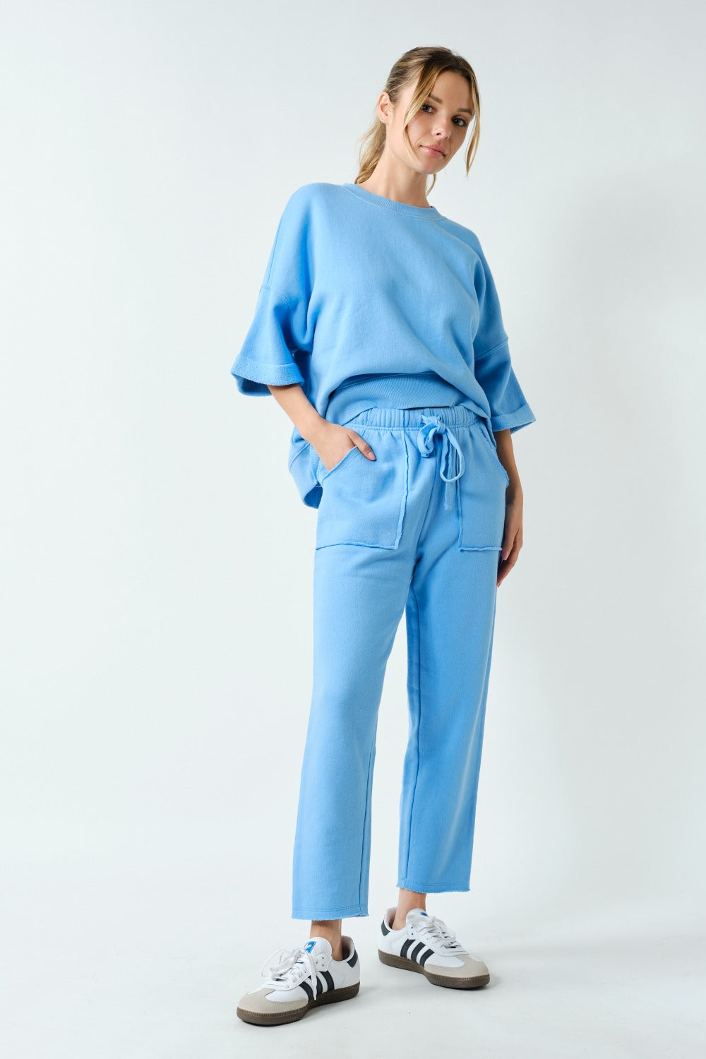 Mono B Malibu Essential Tapered Lounge Pants KP5777