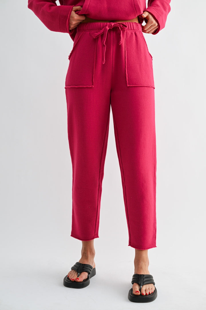 Mono B Malibu Essential Tapered Lounge Pants KP5777