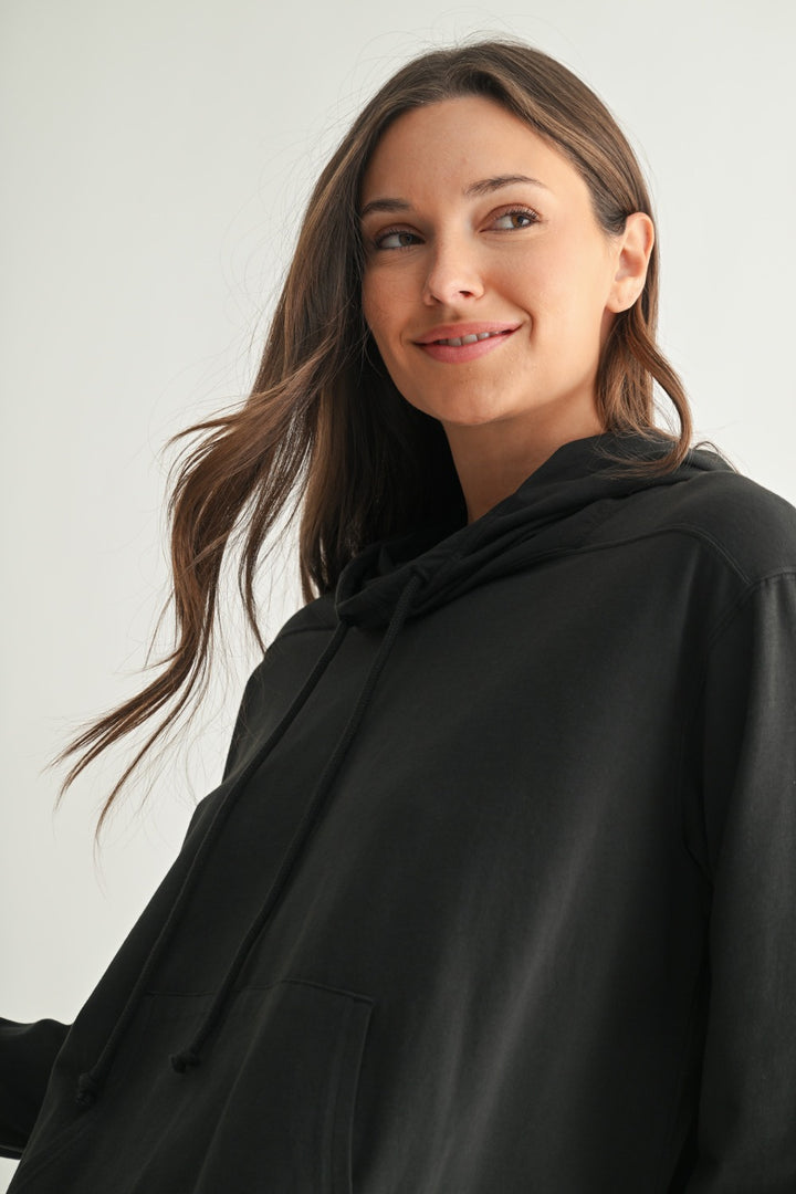 Mono B Field Stone Pima Cotton Hoodie KT5561