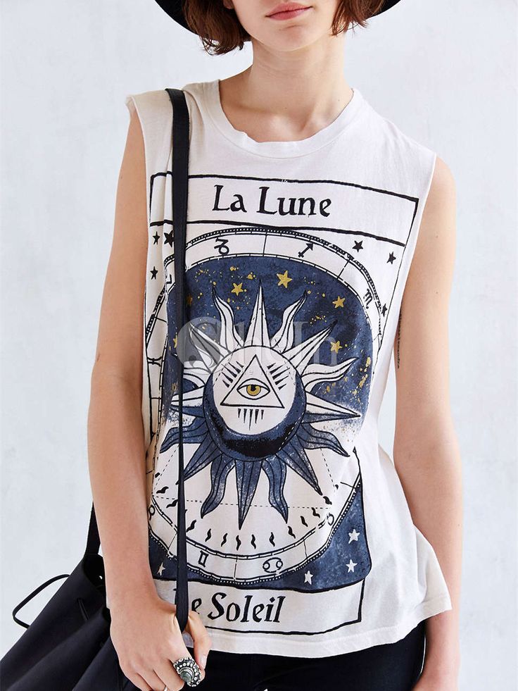 Truly Madly Deeply La Lune Tank Top