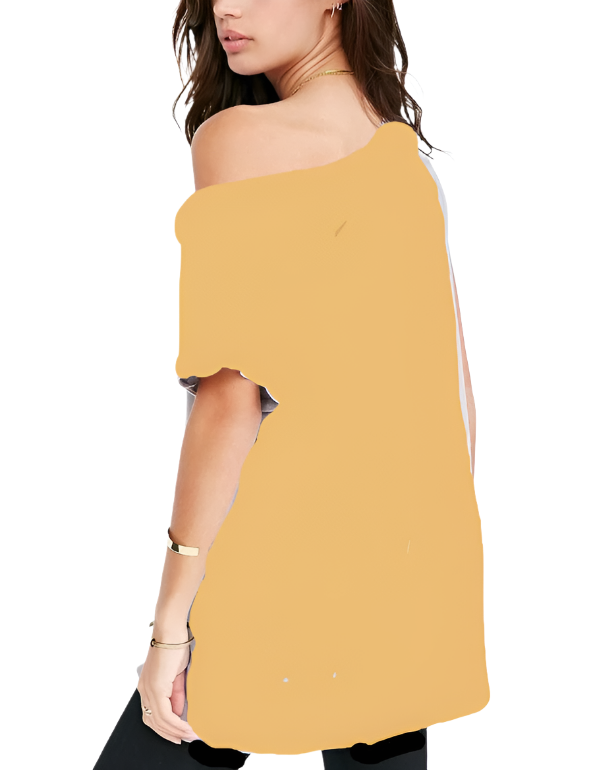 Truly Madly Deeply Off the Shoulder Casual Tee Truly Madly Deeply Off the Shoulder Casual Tee