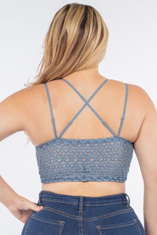 Anemone Crochet Lace Bralette FT0918