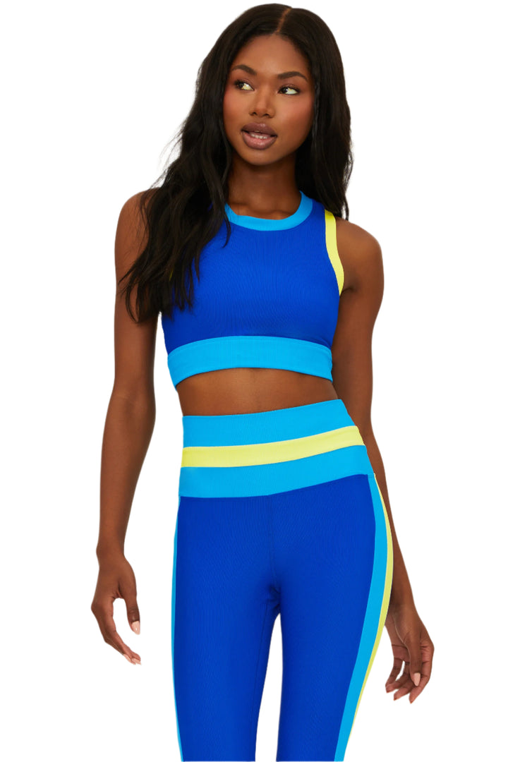 Beach Riot Gwen Top Colorblock - Rivera - Front View