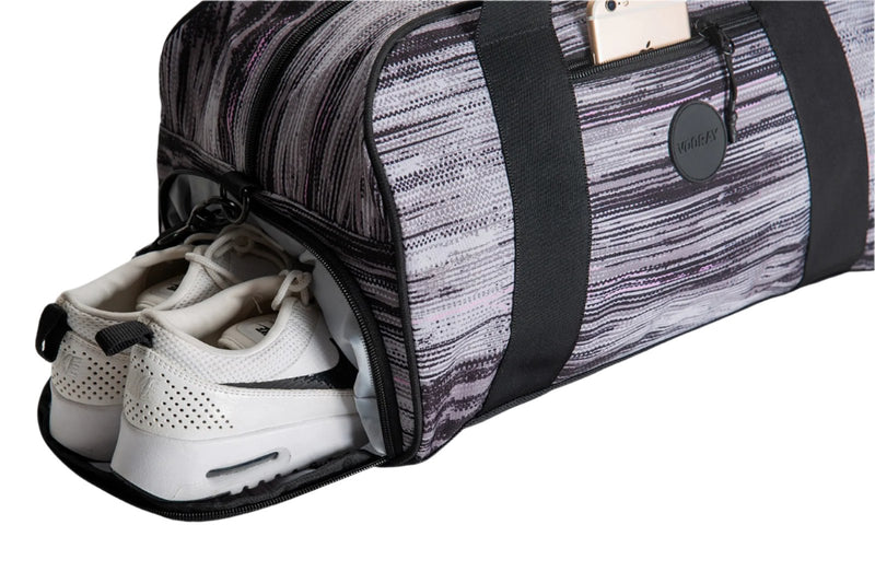 Vooray Burner Gym Duffle - Whirlwind - Rear View