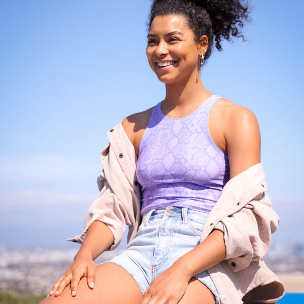 Lilac Snake Mermaid Tank ♡ *Final Sale