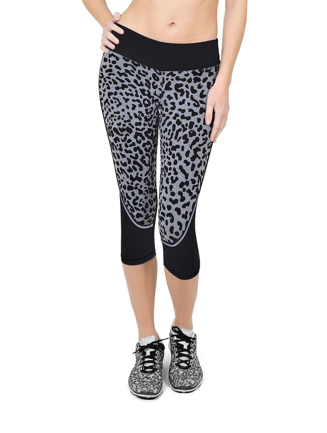 bia brazil activewear velvet cheetah capri