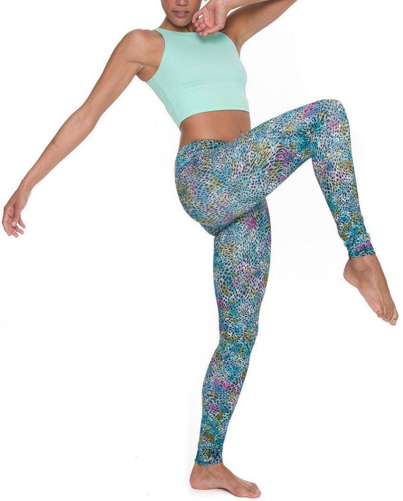 Onzie Hot Yoga Leggings 209 - Leo - side alt view