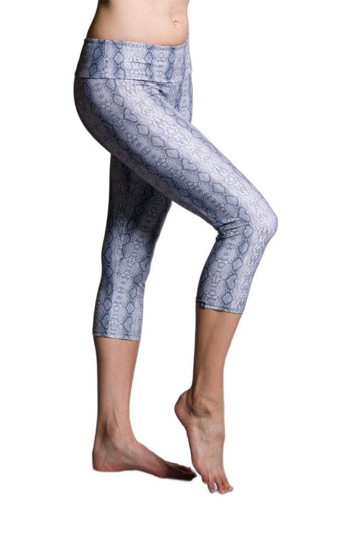 FINAL SALE Onzie Hot Yoga Capri 202 - Vamp - side view