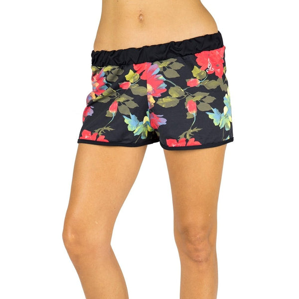 Balance fitwear spring flower shorts