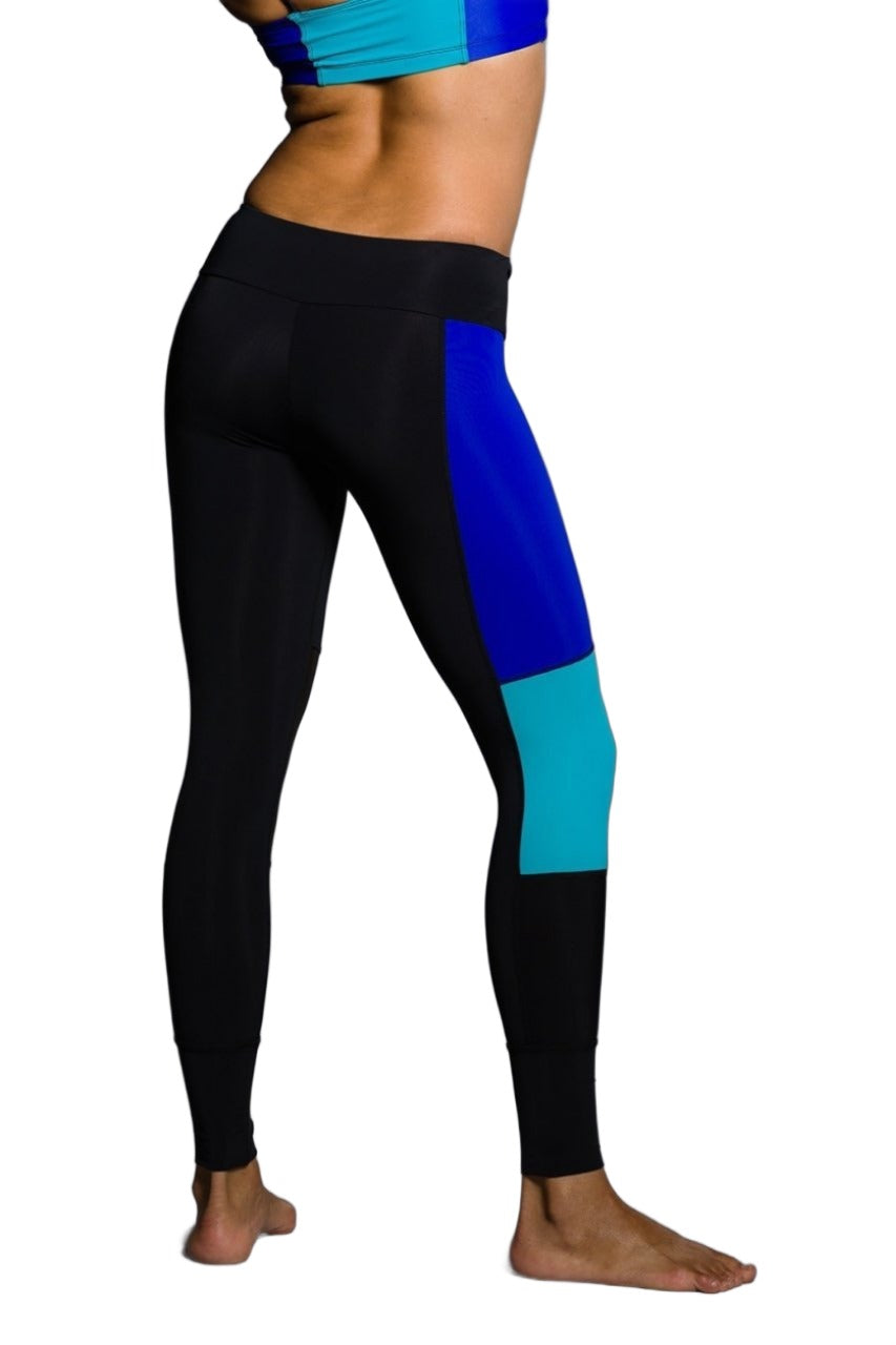 Onzie Flow Yoga Peace Pant 249 - Royal  - rear view