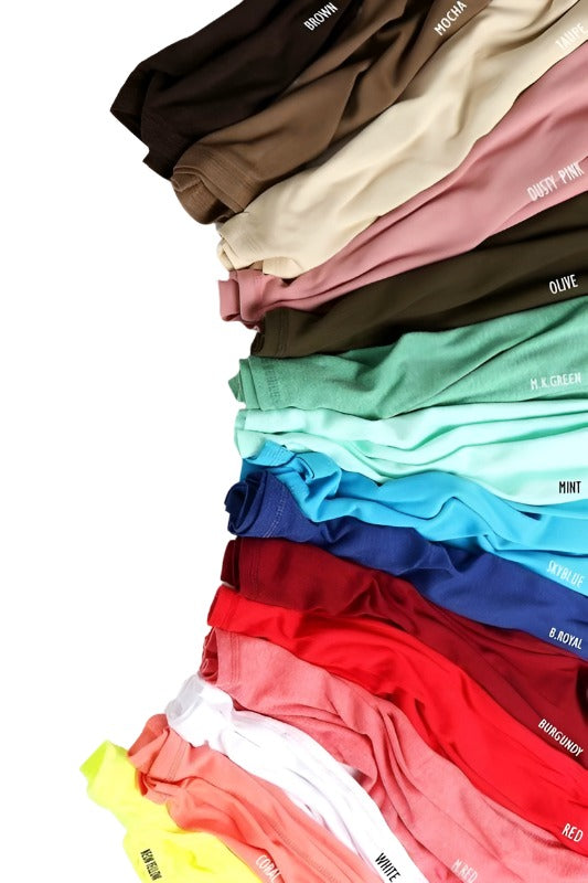 Zenana Racer Ribbed Knit Tank T1159 