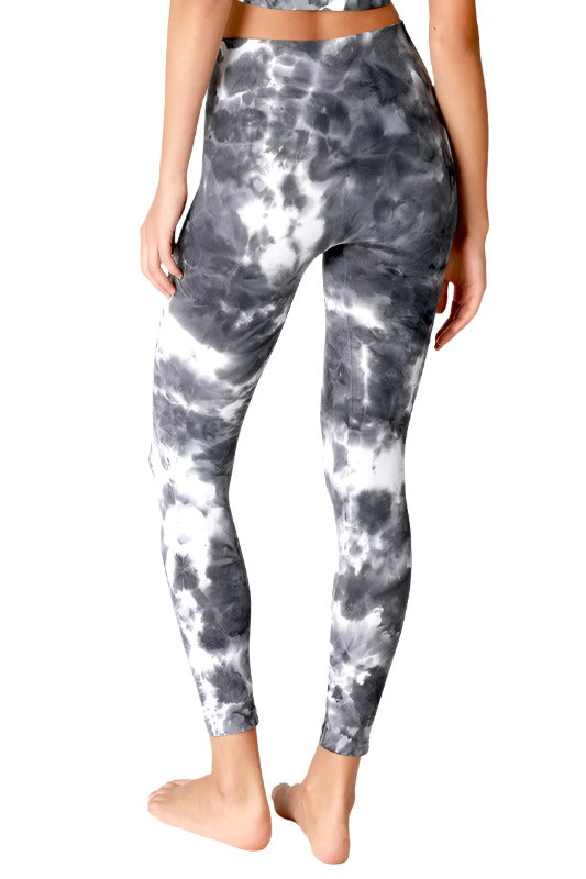 NikiBiki Ink Tie Die Seamless Leggings NB8021 - rear view