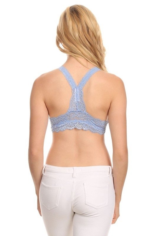 Gorgeous Racerback lined Bralette DG513N - rear view