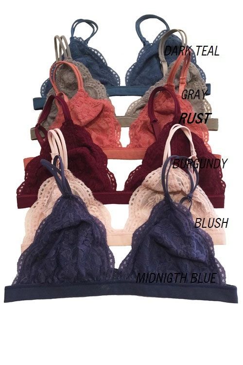 Sheer Triangle Bralette GL3011