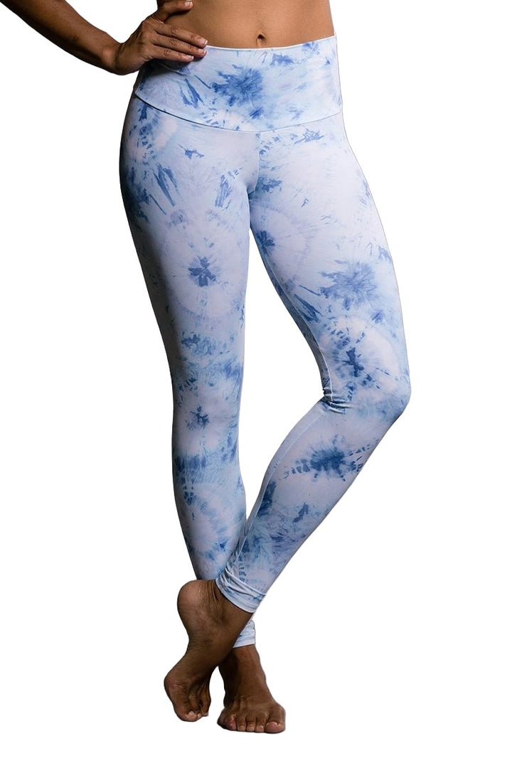 Onzie Hot Yoga High Rise Legging 228 Igloo - front view