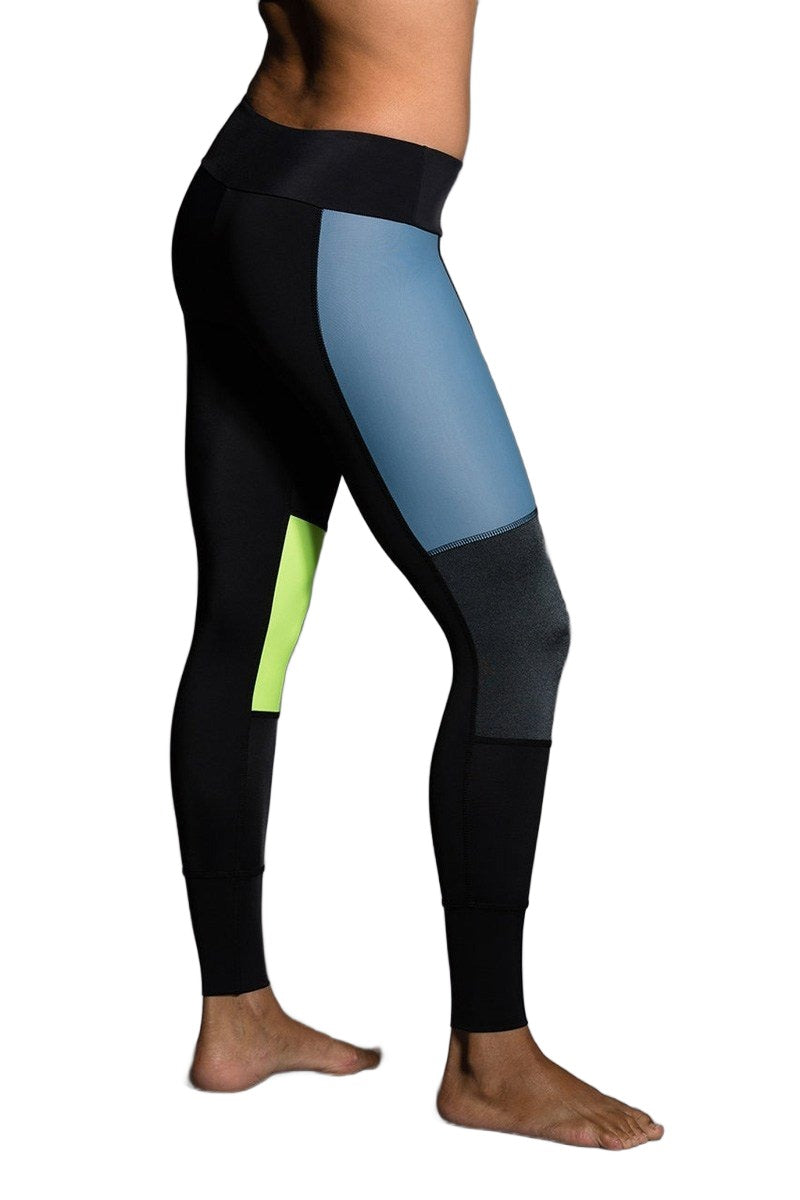 Onzie Flow Yoga Peace Pant 249 - Jean - side alt view